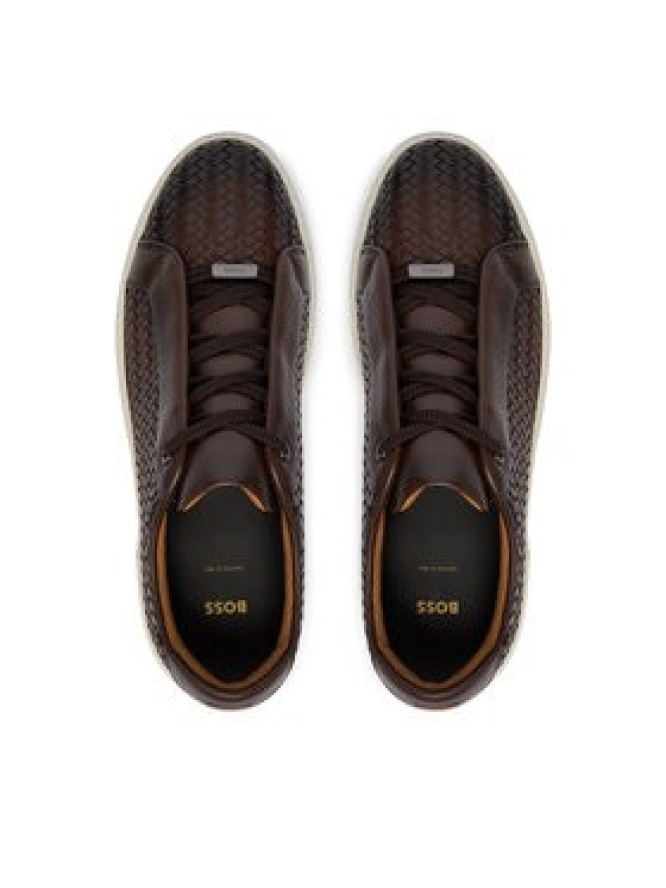 BOSS Sneakersy Gary 50555323 Brązowy