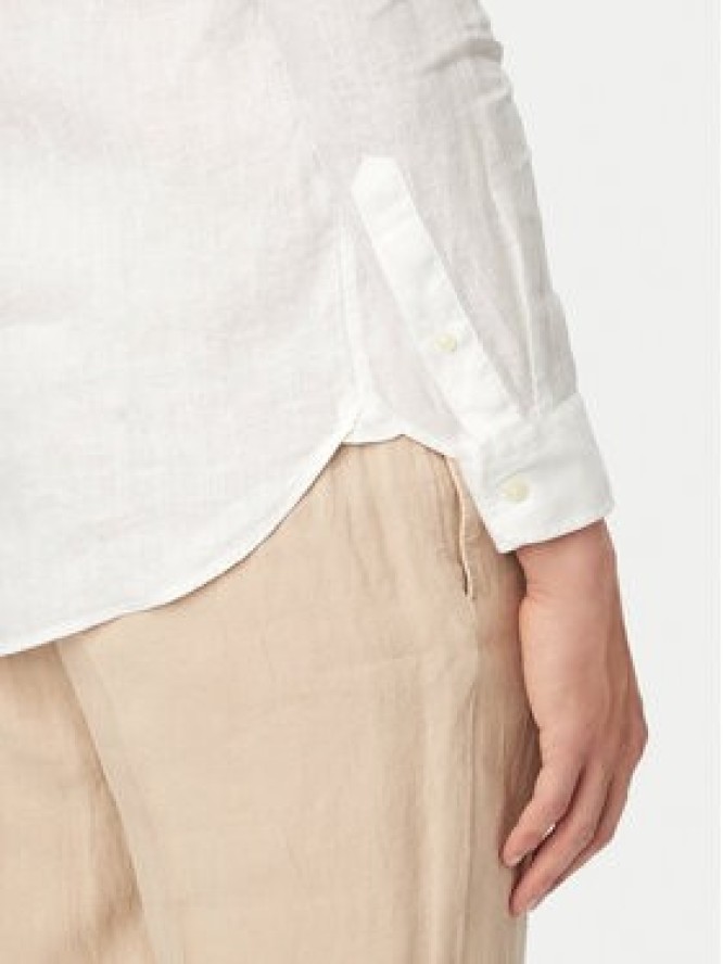 Tommy Hilfiger Koszula MW0MW39271 Biały Slim Fit