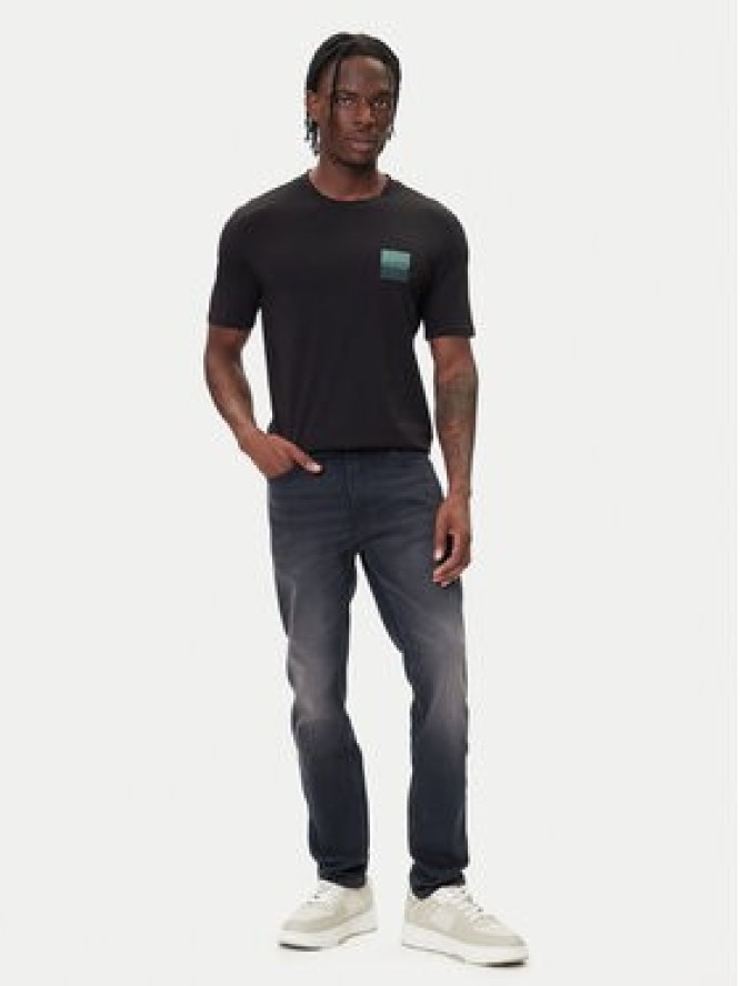 HUGO T-Shirt Dapusi 50544458 Czarny Regular Fit