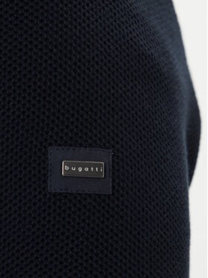 Bugatti Bluza 7600-85545D Granatowy Regular Fit