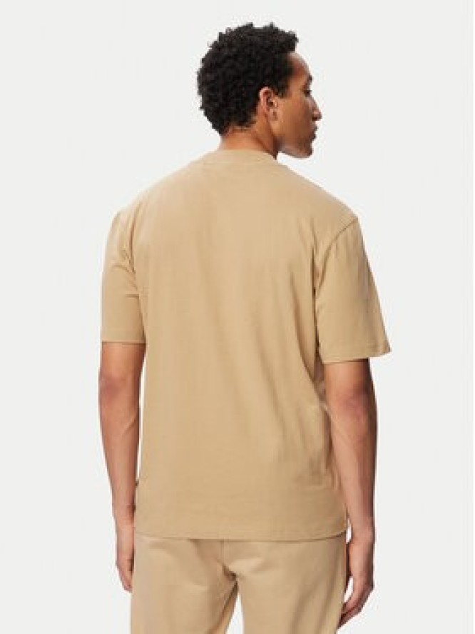 Hugo T-Shirt Nieros 50509991 Beżowy Regular Fit