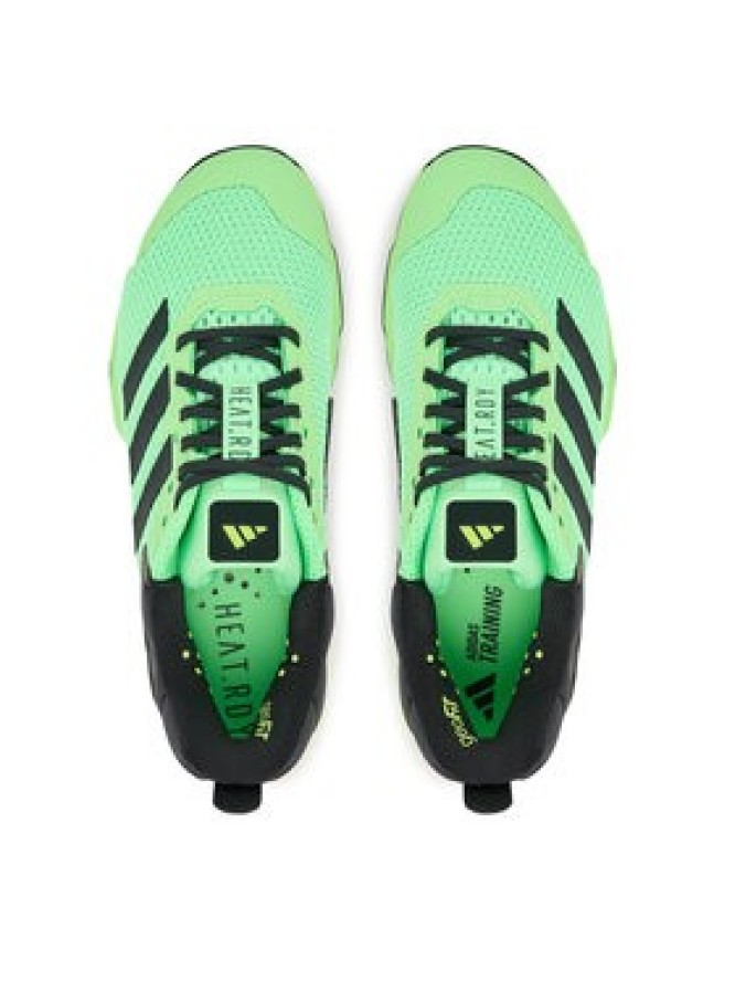 adidas Buty na siłownię Dropset 3 strength training JR1668 Zielony
