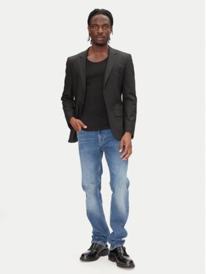 Just Cavalli Jeansy 78OAB5S0 Granatowy Slim Fit