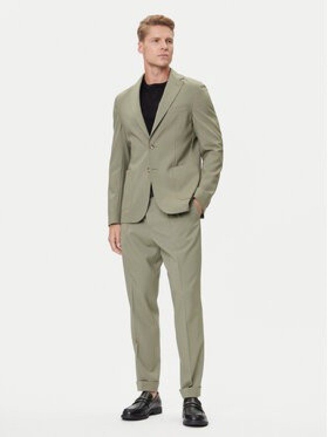 BOSS Marynarka C-Hanry 50545800 Zielony Slim Fit