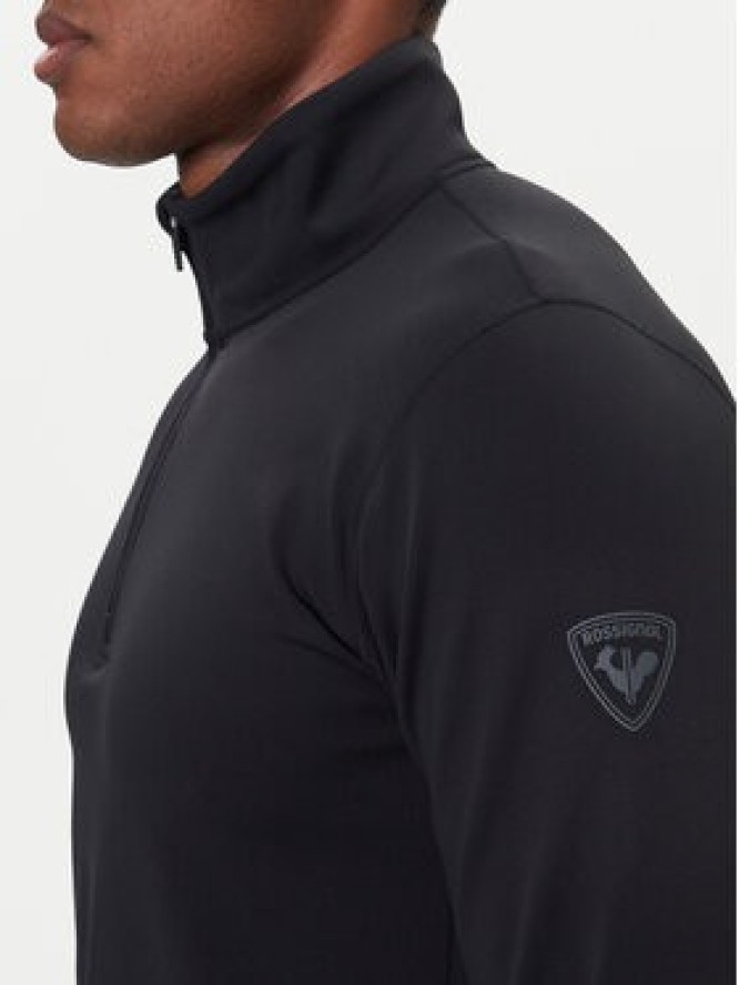 Rossignol Bluza techniczna RLOML15 Czarny Regular Fit