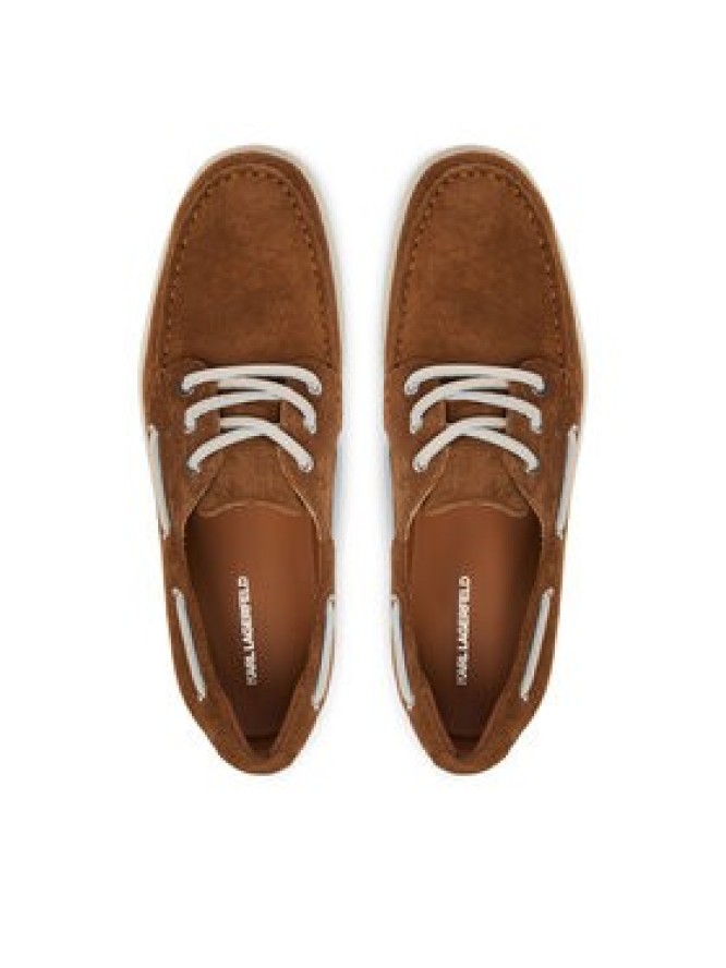 KARL LAGERFELD Półbuty Kori KL21422 Brązowy