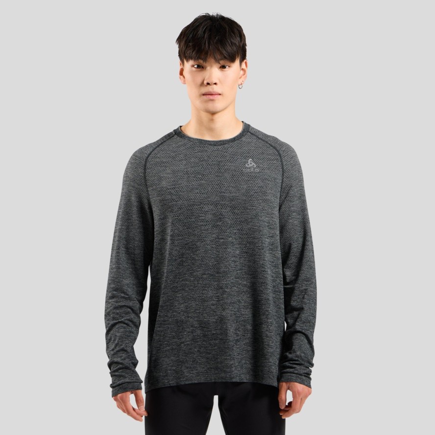 Koszulka z długim rękawem do biegania męska Odlo ESSENTIAL SEAMLESS