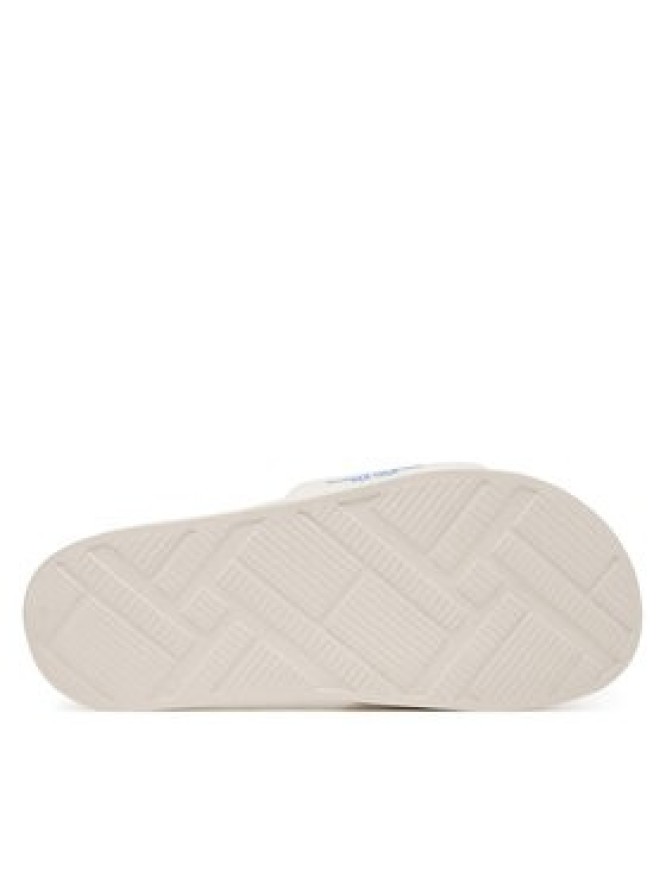 Tommy Hilfiger Klapki Logo Embroidery Canvas Pool Slides FM0FM05858 Biały
