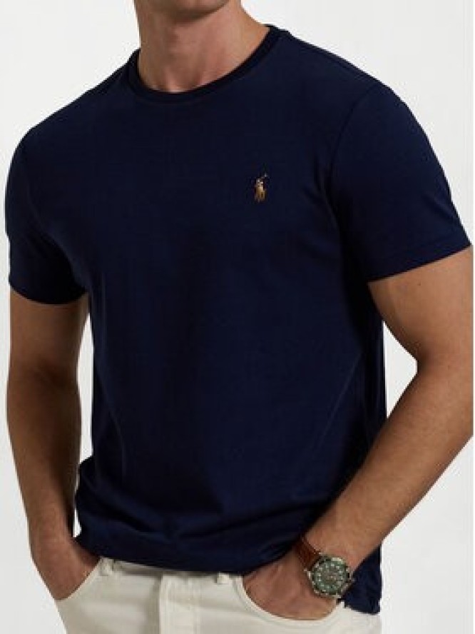 Polo Ralph Lauren T-Shirt 710740727 Granatowy Slim Fit