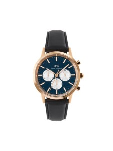 Daniel Wellington Zegarek Iconic Chronograph St Mawes Arctic Panda DW00100877 Czarny