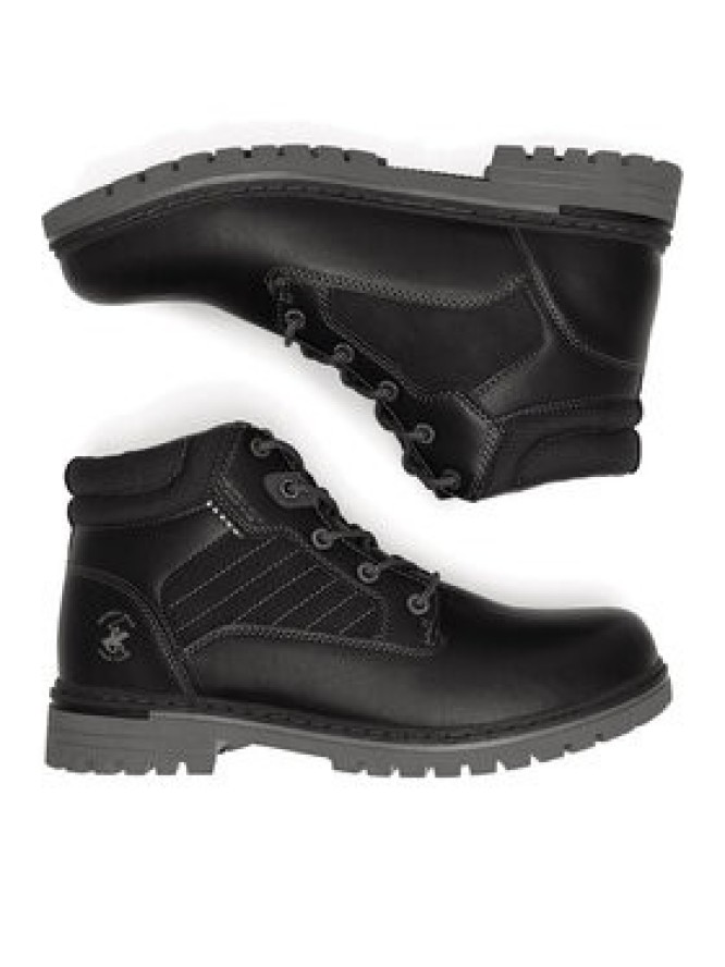 Beverly Hills Polo Club Trzewiki 23AB502 Czarny