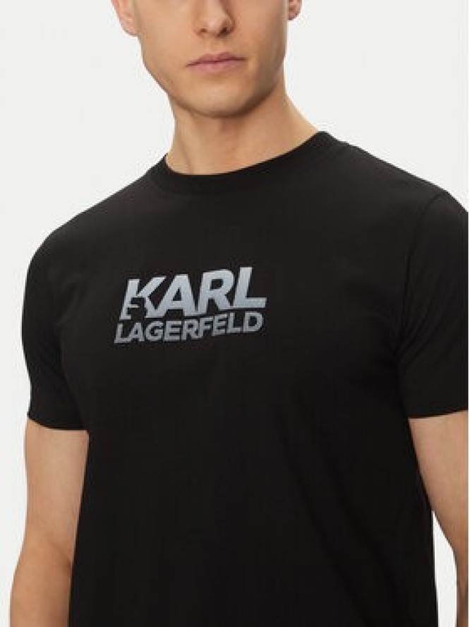KARL LAGERFELD T-Shirt 755064 552241 Czarny Regular Fit