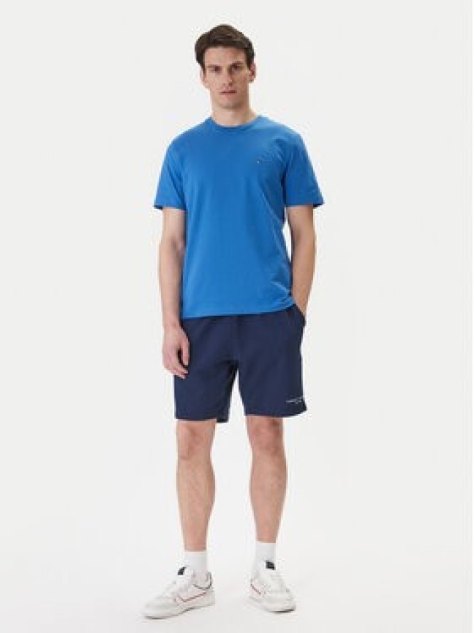 Tommy Hilfiger T-Shirt Ess Seasonal MW0MW39995 Niebieski Regular Fit
