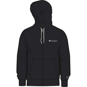Bluza męska treningowa z kapturem Champion czarna