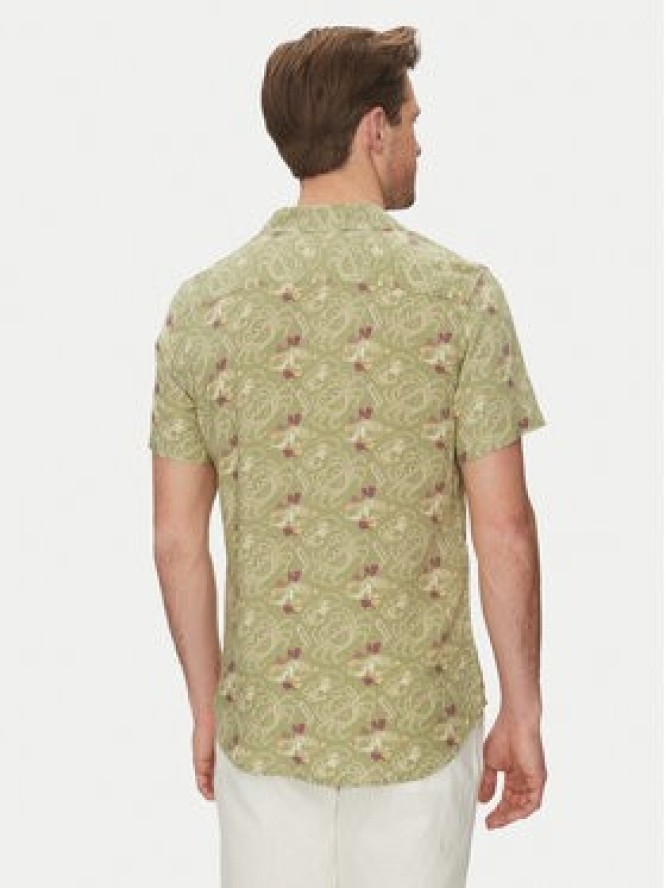 Blend Koszula 20718227 Zielony Regular Fit