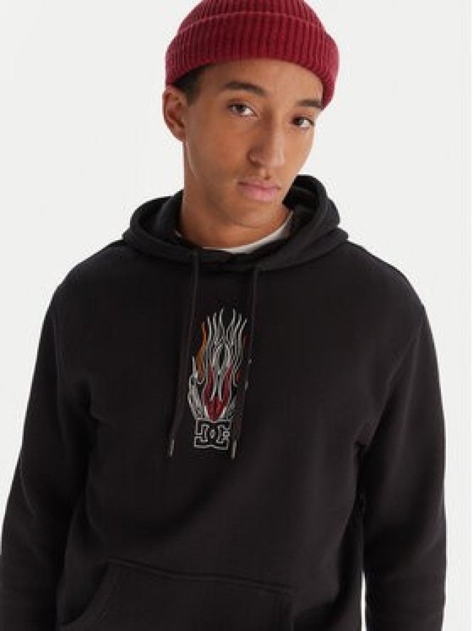 DC Shoes Bluza Burnt Out EDYSF03253 Czarny Regular Fit