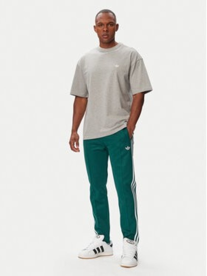 adidas T-Shirt Trefoil Essentials IA7533 Szary jasny Regular Fit