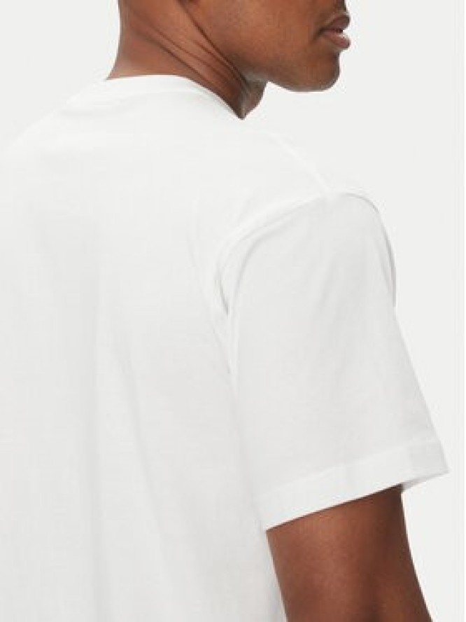 Versace Jeans Couture T-Shirt 78GAHT01 Biały Regular Fit