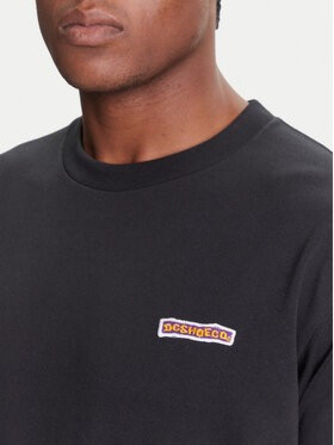 DC Shoes T-Shirt Patch It EDYKT03534 Czarny Standard Fit