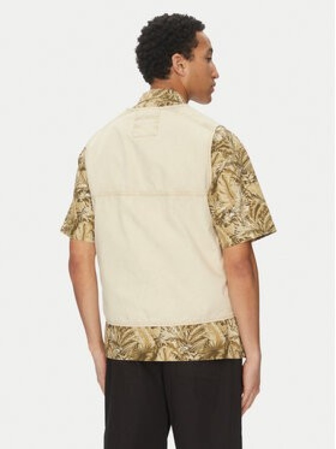 Alpha Industries Kamizelka Canvas Acid Vest 156140 Biały Loose Fit