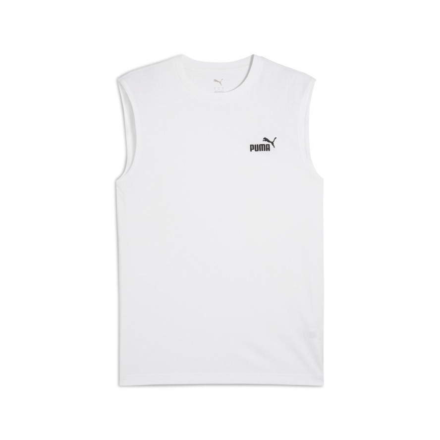 Męska koszulka bez rękawów Essentials z logo No. 1 PUMA