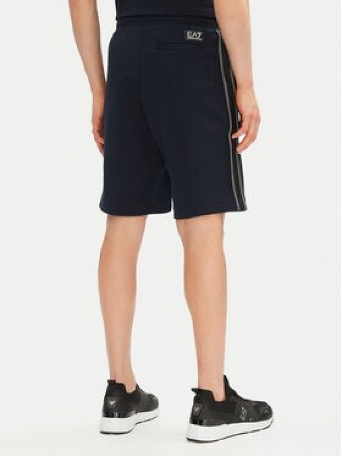 EA7 Emporio Armani Szorty sportowe 7M000544 AF12660 UB102 Granatowy Regular Fit