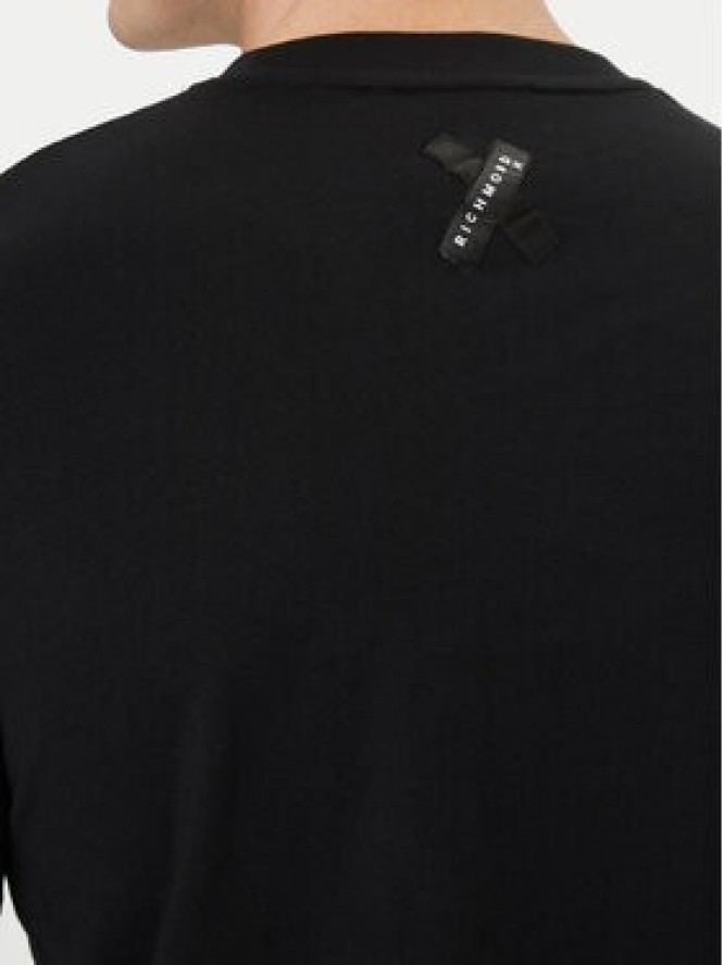Richmond X T-Shirt Alipo UMA24144TS Czarny Regular Fit