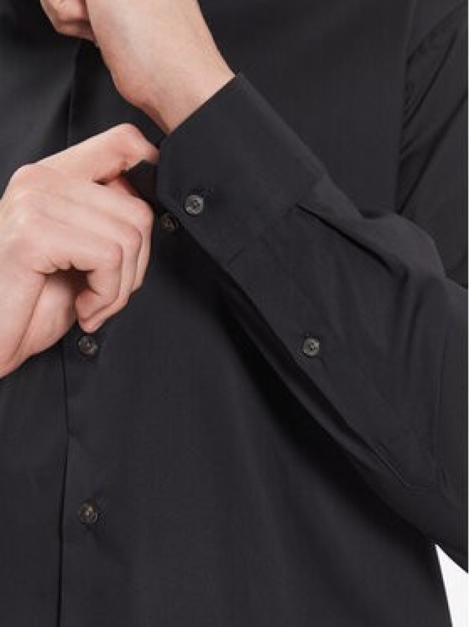 Boss Koszula 50473265 Czarny Regular Fit