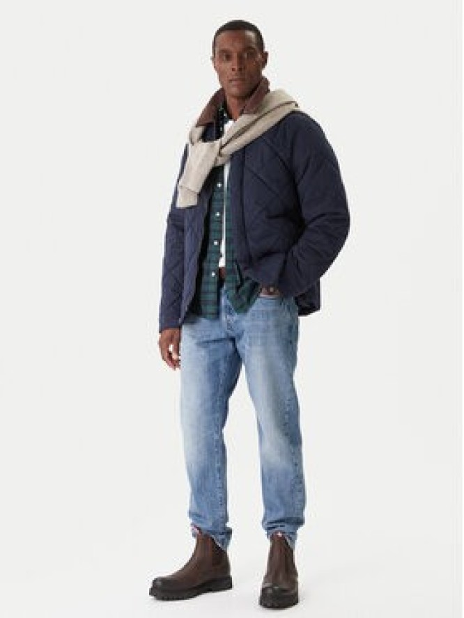 Hunter Kurtka przejściowa Ardwell HARM0003252 Granatowy Regular Fit