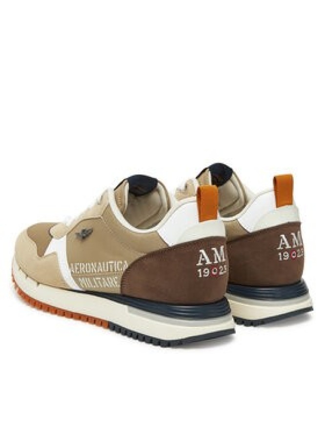 Aeronautica Militare Sneakersy 251SC283CT3544 Beżowy