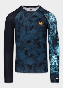 Rashguard longsleeve męski PITBULL techniczna koszulka GUARDIAN ANGEL