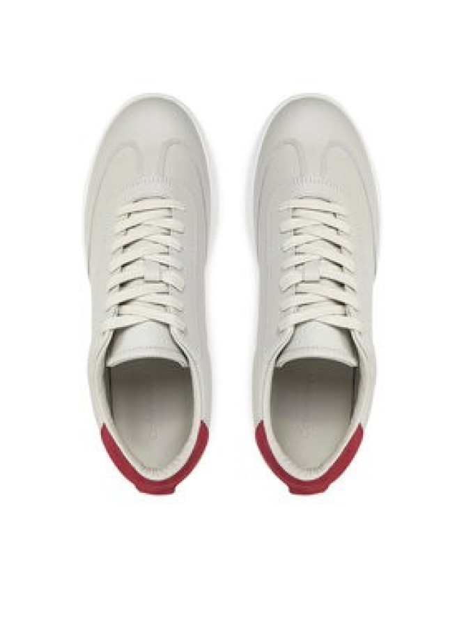 Calvin Klein Sneakersy Low Top Lace Up Tmbl Lth HM0HM01803 Beżowy