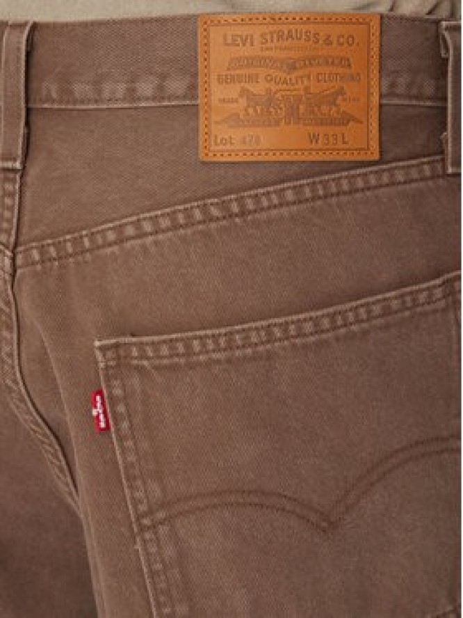 Levi's® Szorty jeansowe 478™ 001GU-0003 Brązowy Baggy Fit