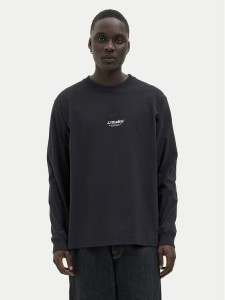 Jack & Jones Longsleeve Soho 12278788 Czarny Relaxed Fit