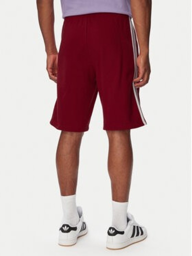 adidas Szorty sportowe 3-Stripes Shorts KE1692 Czerwony Regular Fit