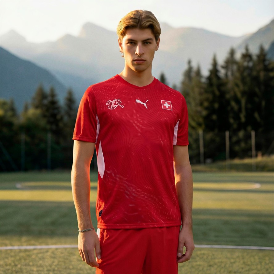 Koszulka piłkarska replika Puma Szwajcaria Mistrzostwa Świata 2026