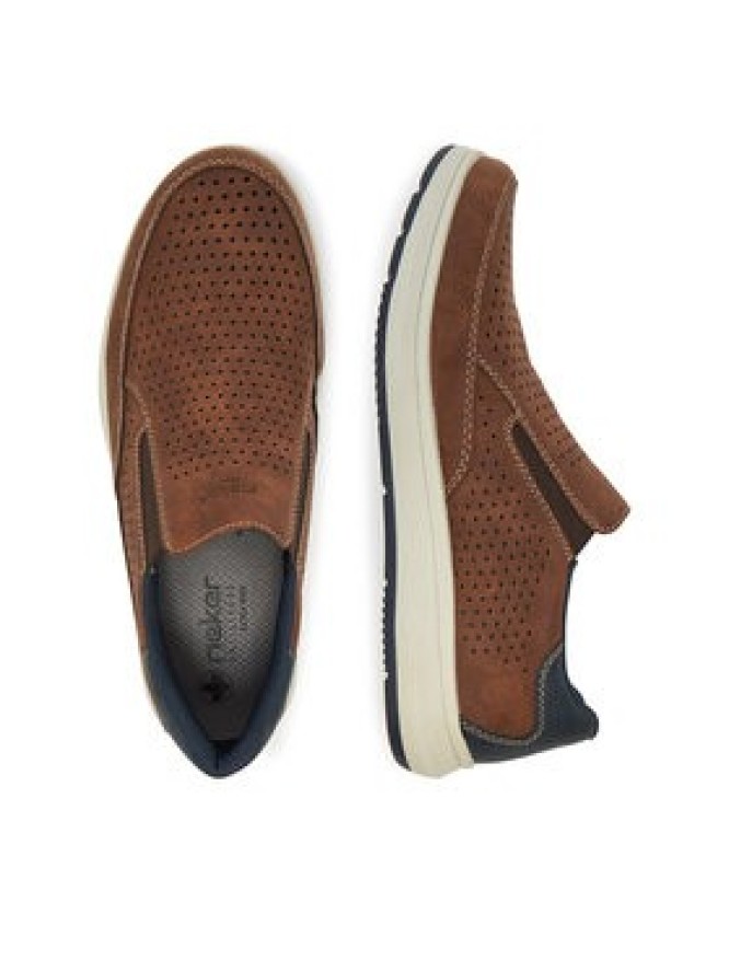 Rieker Półbuty 16952-24 Brązowy