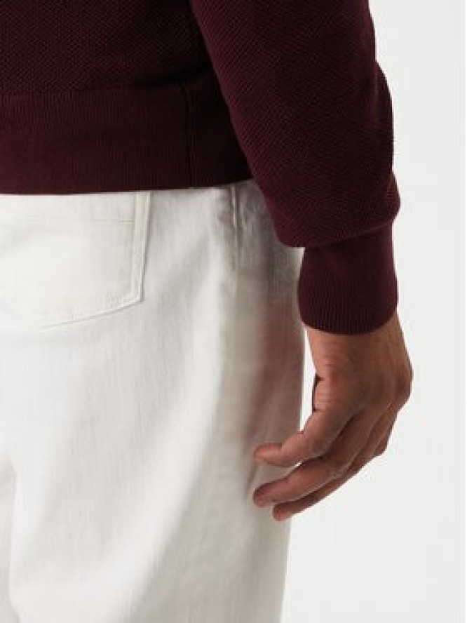 Tommy Hilfiger Sweter Essential MW0MW36347 Czerwony Regular Fit