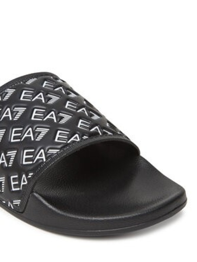 EA7 Emporio Armani Klapki 7X000109 AF15125 MC138 Czarny