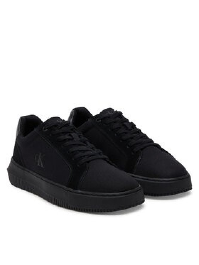 Calvin Klein Jeans Sneakersy Chunky Cupsole Mg Canvas YM0YM01219 Czarny