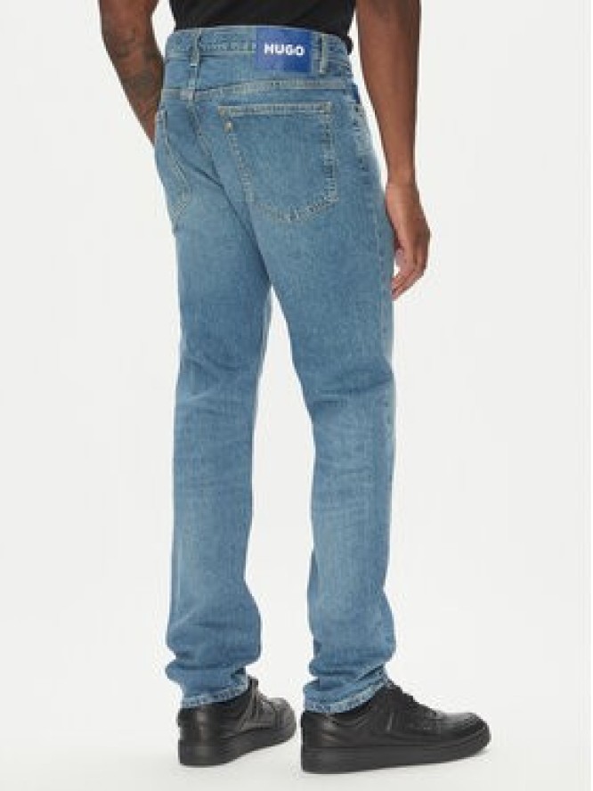 HUGO Jeansy Ash 50541582 Niebieski Regular Fit
