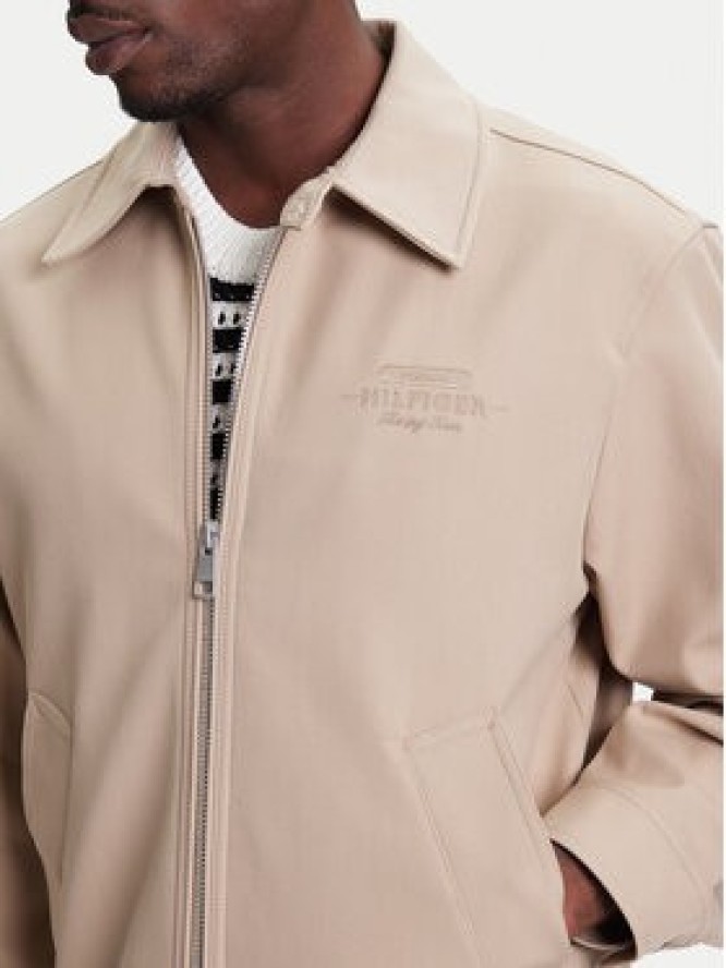 Tommy Hilfiger Kurtka przejściowa F1 Movie Mechanics MW0MW41370 Beżowy Regular Fit