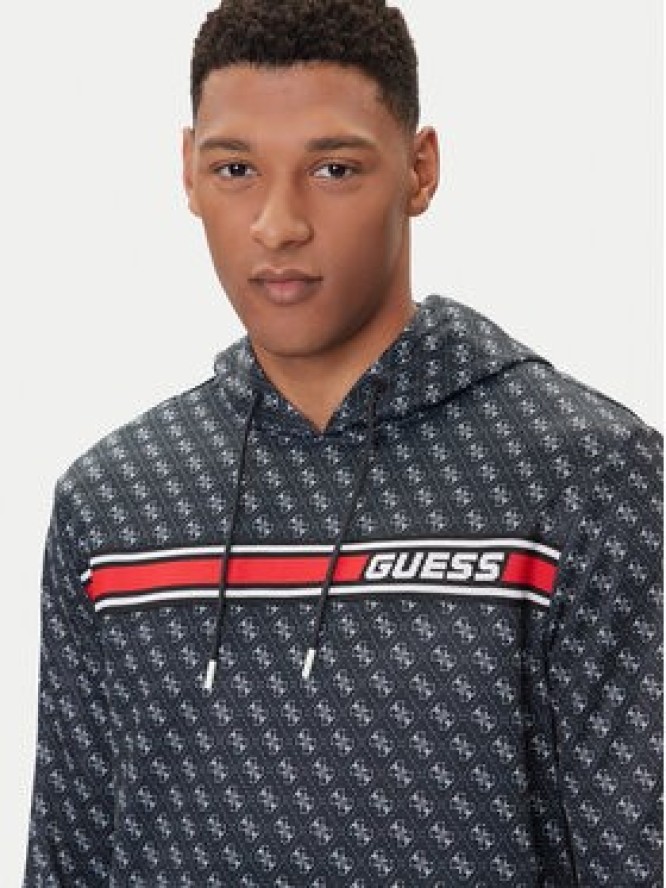 Guess Bluza Z4BQ30 K7122 Granatowy Regular Fit