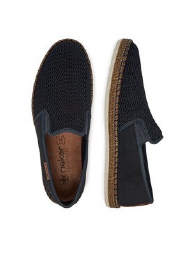 Rieker Półbuty B5265-14 Granatowy