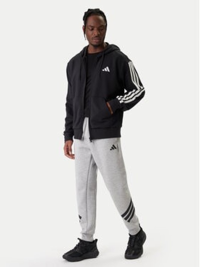 adidas Bluza Essentials 3-Stripes JD1877 Czarny Regular Fit