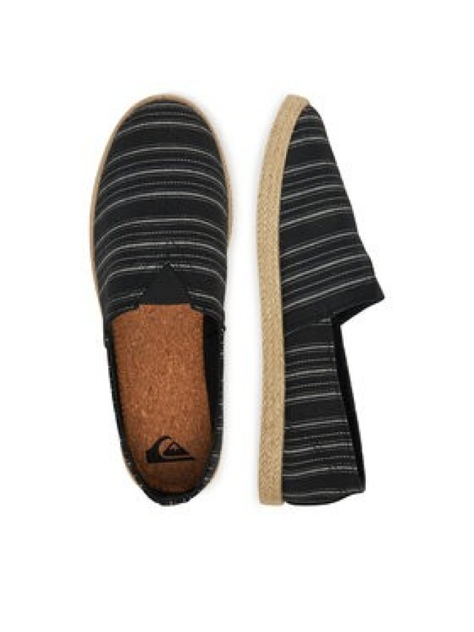 Quiksilver Espadryle WAVESTRIDE-01 Czarny