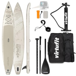 Deska SUP Racer 381 - Z akcesoriami i torbą do przenoszenia.