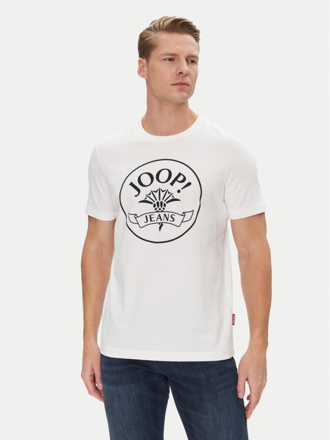 JOOP! Jeans T-Shirt 15 JJJ-30Aleko 30045679 Biały Modern Fit