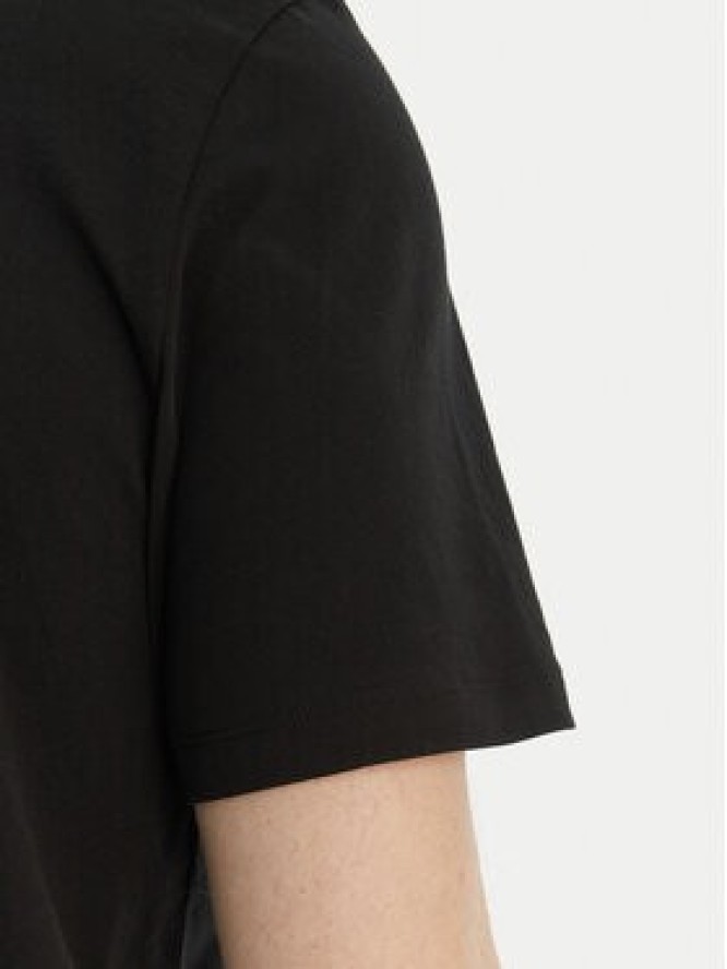 HUGO T-Shirt Dikerd 50564024 Czarny Relaxed Fit