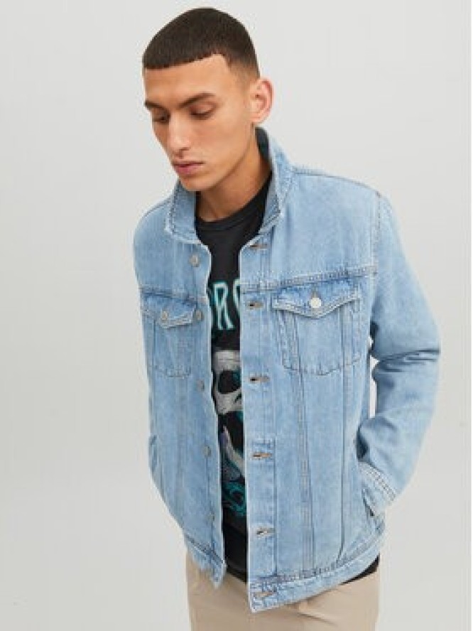 Jack & Jones Kurtka jeansowa Jean 12223612 Niebieski Regular Fit